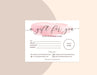 gift certificate, gift printable, gift template, gift voucher, certificate template,  editable template, diy shop voucher, voucher template, template with logo,  template printable and editable massage, certificate salon, instant download
