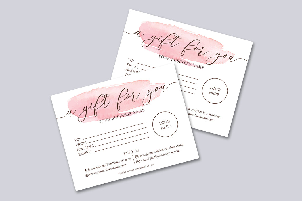 gift certificate, gift printable, gift template, gift voucher, certificate template,  editable template, diy shop voucher, voucher template, template with logo,  template printable and editable massage, certificate salon, instant download