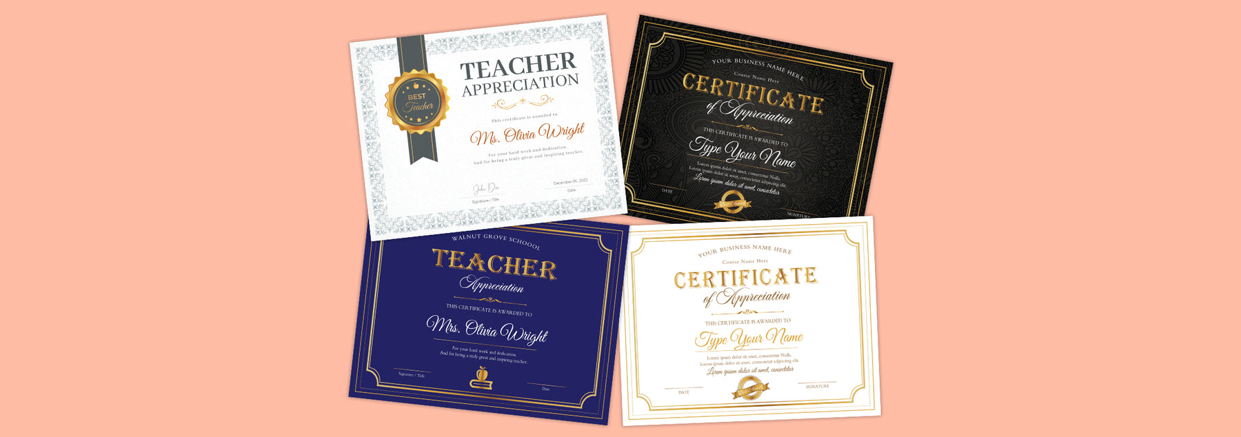Certificate of Appreciation Wording: How to Make It Meaningful and Memorable