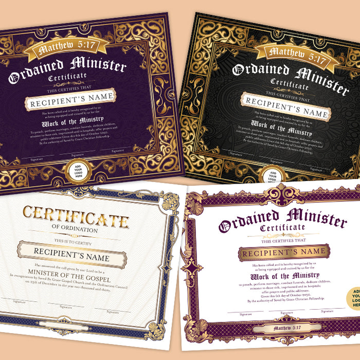 The Importance of Having a Certificate of Ordination in Ministry