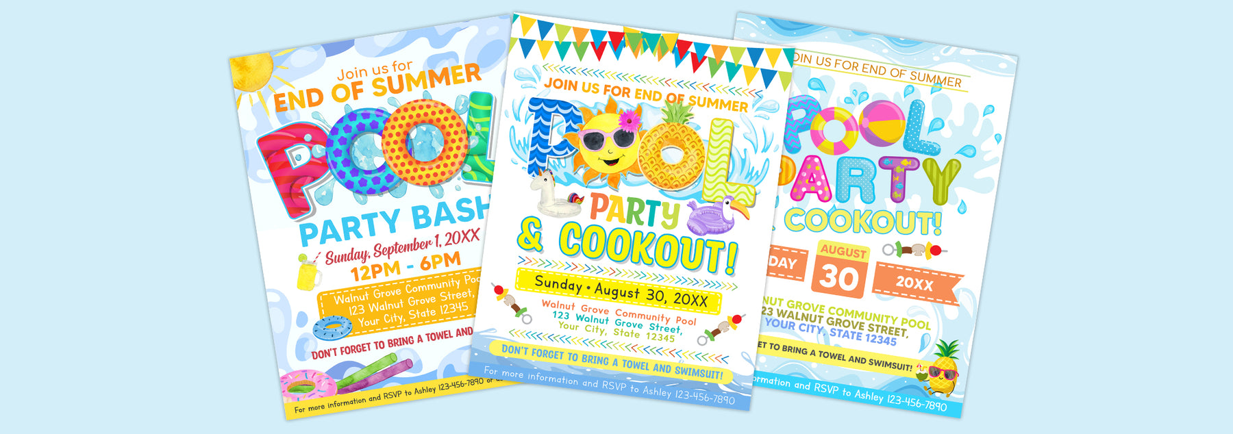 Pool Party Invitation Design Trends: What's Hot