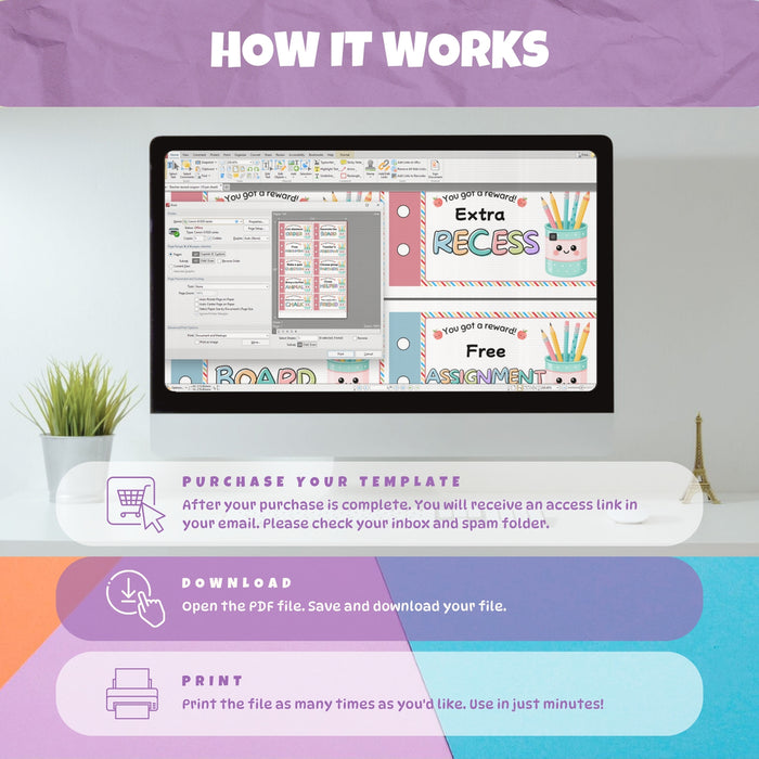 Printable Reward Coupons for Classroom Management | Teacher Student Award