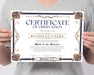 Customizable Ordination Certificate Template | Minister, Pastor and Deacon Ordained Certificate