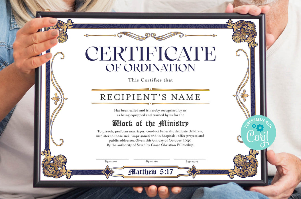 certificate of appreciation wording for pastor