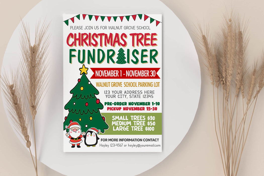 Angel Tree Flyer Sample Modern Christmas Party Flyer Template Ksioks
