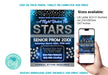 Customizable A Night Under The Stars Prom Flyer | School Dance Night Invitation Template