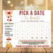 Printable Donation Fundraiser Calendar for Events