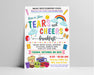DIY Tears and Cheers Breakfast Flyer | Back to School Flyer Template
