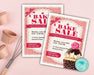 DIY Bake Sale Business Handout Flyer Template | Bake Sale Fundraiser Flyer