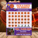 Customizable Basketball Pick a Date to Donate | Sports League Fundraising Donation Calendar Template