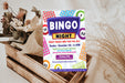 Customizable Bingo Night Flyer | Bingo Fundraiser Event Flyer Invite Template