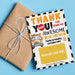 Bus Driver Appreciation Gift Card Holder | School Bus Driver Thank You Card Template