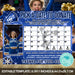Customizable Cheerleader Pick a Date to Donate Template | Cheer Squad Fundraising Donation Calendar