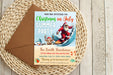 Cute Christmas in July Summer Party Invitation