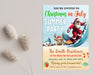 Cute Christmas in July Summer Party Invitation