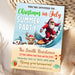 Cute Christmas in July Summer Party Invitation