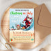 Cute Christmas in July Summer Party Invitation