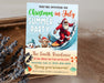 Cute Christmas in July Summer Party Invitation