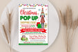 Customizable Christmas Pop-Up Event Flyer Printable