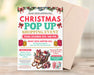 Editable Christmas Shopping Event Pop-Up Flyer