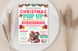 Editable Christmas Shopping Event Pop-Up Flyer