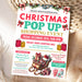 Editable Christmas Shopping Event Pop-Up Flyer