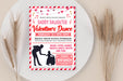 Customizable Daddy Daughter Valentine's Dance Flyer Template | School Dance Invitation