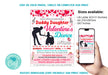 Customizable Daddy Daughter Valentine's Day Dance Ticket and Flyer | School Heart Day Dance Bundle