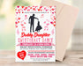 Customizable Daddy Daughter Sweetheart Dance Ticket  and Flyer Bundle | School Valentine's Dance Template