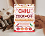 DIY Fall Chili Cook Off Flyer Template | School PTO PTA Church ...