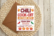Fall Chili Cook-Off Flyer Template | Autumn Cooking Competition Poster ...