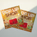 Autumn Pop Up Shop Flyer