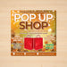 Autumn Pop Up Shop Flyer