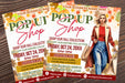 Customizable Fall Pop Up Flyer