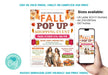 Editable Fall Market Pop-Up Shop Flyer