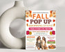 Editable Fall Market Pop-Up Shop Flyer