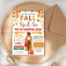 Printable Fall Pop-Up Shop Flyer Editable Design