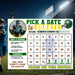 Football Team Fundraiser Printable Calendar