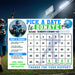 Editable Football Donation Calendar Template