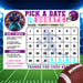 Sports Team Fundraising Donation Calendar