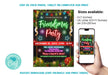 Customizable Friendsmas Party Flyer Invite | Holiday Adult Party Event Invitation