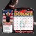 Gymnast Pick A Date Fundraising | Gymnastics Pick a Date to Donate Calendar Template