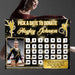 Gymnastics Themed Donation Calendar | Gymnast Pick a Date to Donate Fundraiser Template