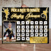 Gymnastics Themed Donation Calendar | Gymnast Pick a Date to Donate Fundraiser Template