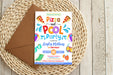 Customizable Hello Pool Goodbye School Party Invitation| Summer End of School Party Flyer Invite  Template