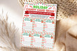 Customizable Holiday Candy Cane Gram Flyer Template | Christmas Candy Gram Fundraiser Invitation