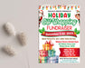 Customizable Holiday Gift Wrapping Fundraiser Flyer Template | Christmas Gift Wrapping Event Invite