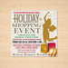 Holiday Pop-Up Event Flyer for Christmas Sale