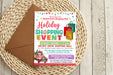 Printable Holiday Pop-Up Event Flyer Editable Template