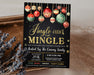 Printable Jingle and Mingle Christmas Invite